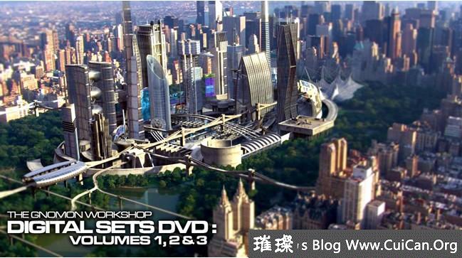 《CG大型场景高级视频教程》(GNOMON Maya Training DVD Digital Sets)[ISO]艺术,CG插画,CG,插画,3D,MAYA,3DMAX,玛雅,CG场景