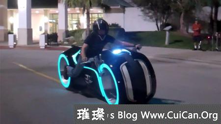 TRON电影里超酷的摩托车:Lightcycle