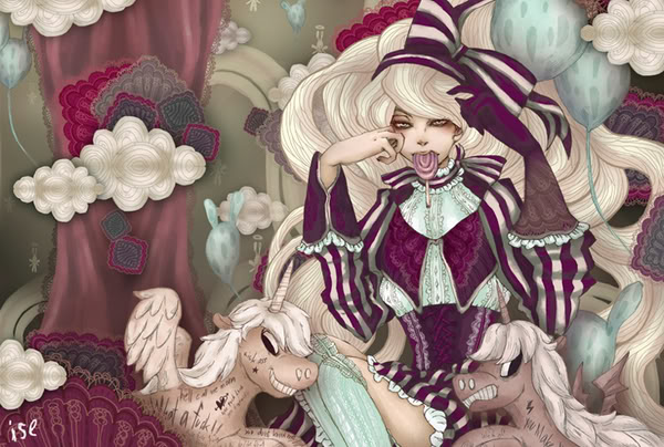 曼谷插画师ISE的时尚插画欣赏