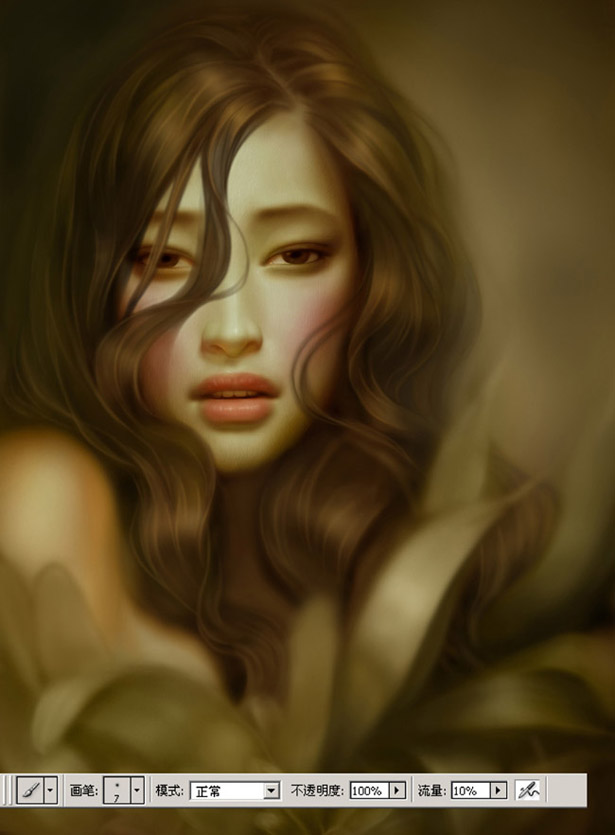 唐《CG美女》绘制流程 - 游戏原画教程 - 195_9f39e99c.jpg
