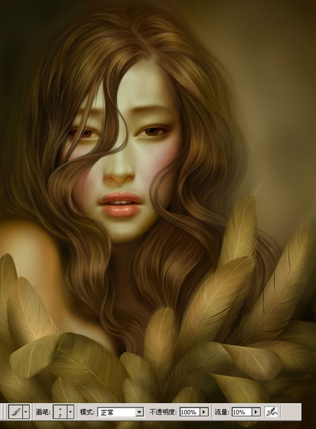 唐《CG美女》绘制流程 - 游戏原画教程 - 198_95fcf11b.jpg